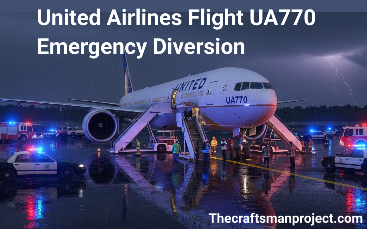 united airlines flight ua770 emergency diversion