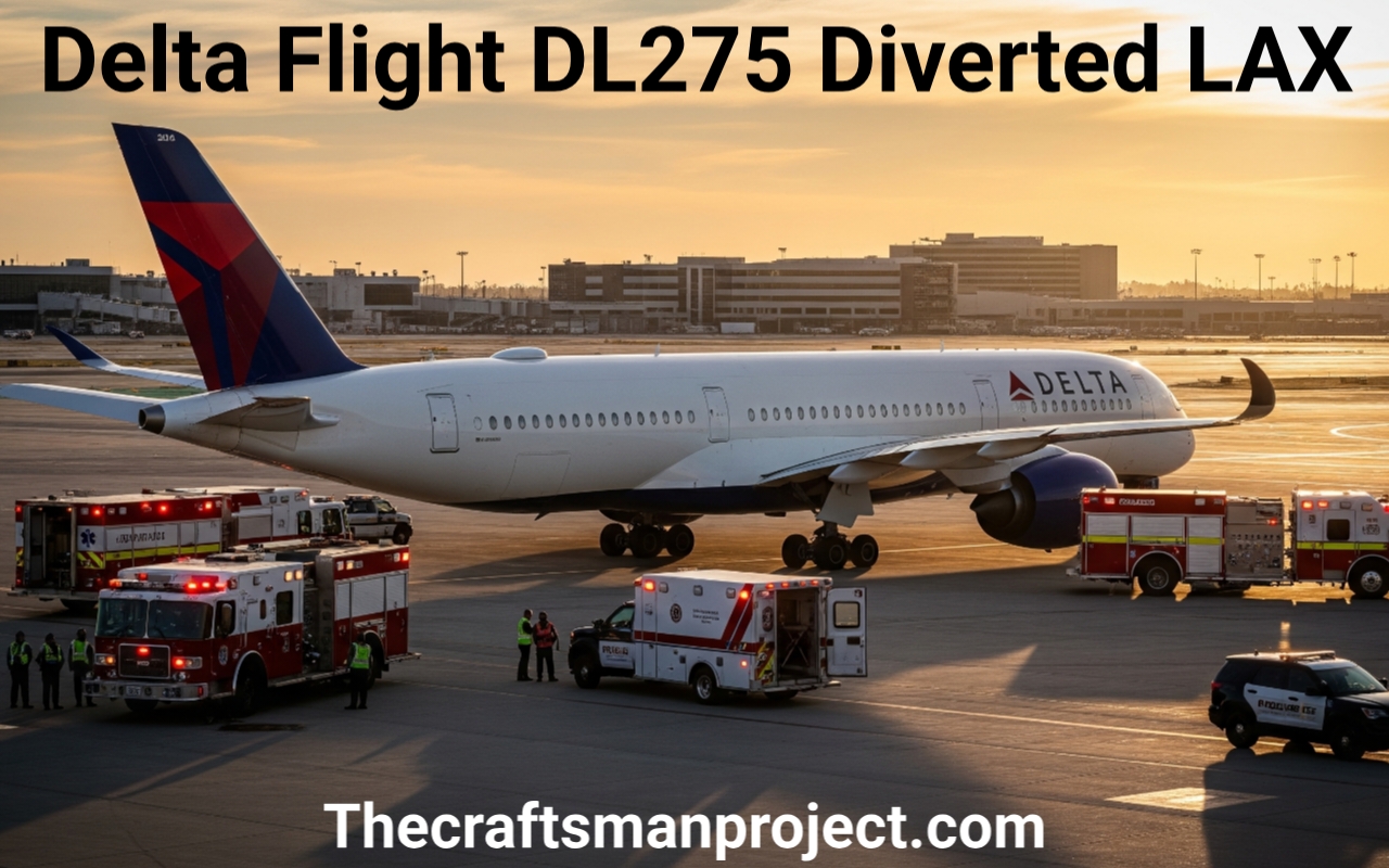 Delta Flight DL275 Diverted LAX