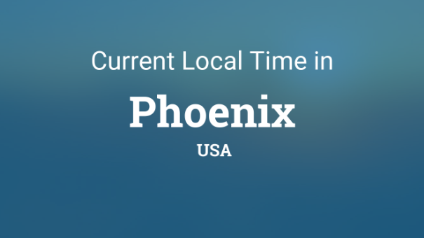 Time in Phoenix